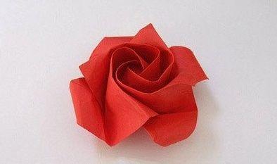 怎样叠玫瑰花最简单 叠玫瑰花的方法