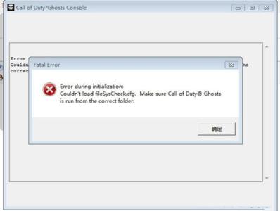 使命召唤9fatal error 使命召唤10幽灵Fatal Error错误解决办法