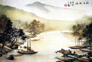 带雨云埋一半山 “浮天水送无穷树，带雨云埋一半山”的意思及全词翻译赏析