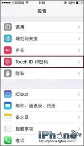 iphone7 touch id设置 iPhone6 Touch ID怎么设置