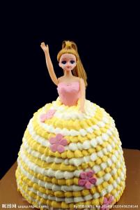芭比娃娃生日蛋糕 女孩梦中的生日蛋糕――芭比娃娃蛋糕