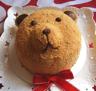泰迪熊蛋糕 超萌----泰迪熊蛋糕