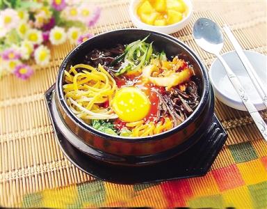 韩式石锅拌饭 韩式拌饭???