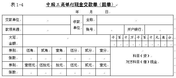 出纳业务术语：库存现金限额