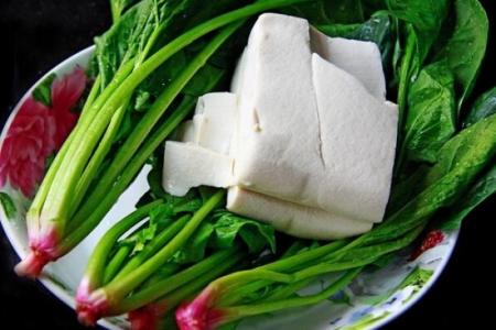菠菜炖豆腐的做法 菠菜和豆腐能一起吃吗