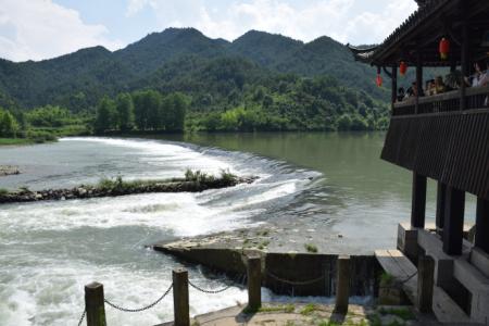 古堰画乡通济堰 丽水通济堰