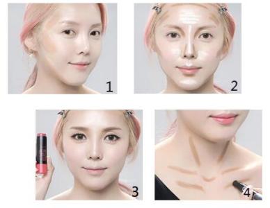 不同脸型的化妆技巧 让脸变小的化妆技巧