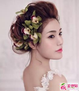 韩式新娘发型 5种韩式新娘发型