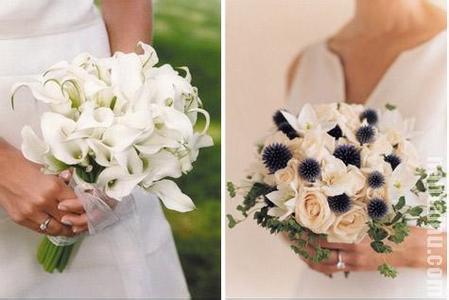 新娘手捧花 三种方法教新娘如何选择手捧花