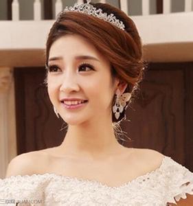 韩式婚纱照新娘发型 韩式婚纱照新娘发型（附图）