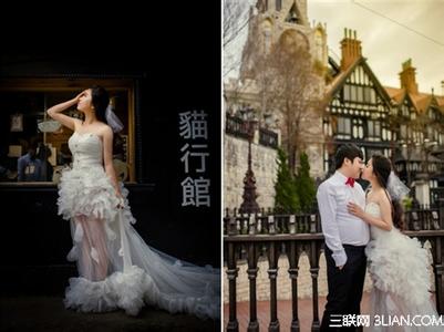 漫步鱼和老公的婚纱照 漫步台湾的个性婚纱照
