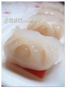 自制水晶虾饺 自制水晶虾饺的做法