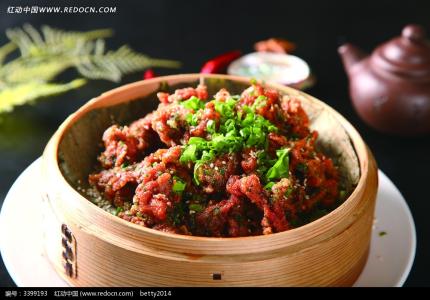 糯米蒸牛肉的做法 小笼牛肉