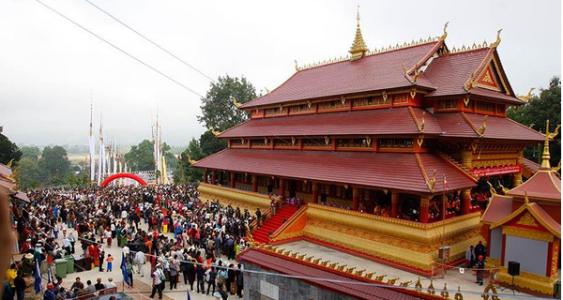 孟定洞景佛寺 临沧孟定洞景佛寺