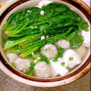 菠菜豆腐汤 菠菜金钩豆腐汤