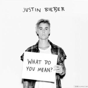 justin bieber Justin Bieber《What Do You Mean?》中英文歌词