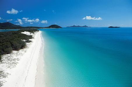 澳大利亚白天堂沙滩 最美度假 澳大利亚白色天堂沙滩