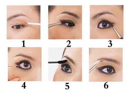 眼线的画法步骤图 6个步骤教你如何画眼线