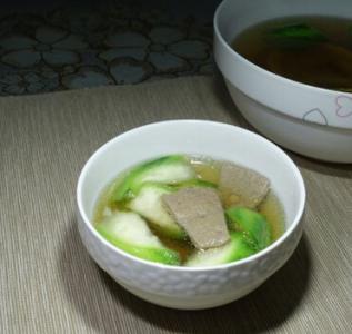 猪肝丝瓜汤的做法大全 丝瓜猪肝汤的做法