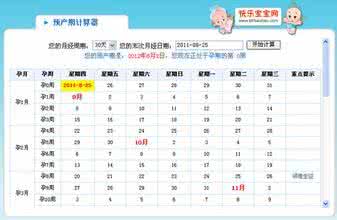 怎样计算预产期准确 准确计算预产期的六种方法