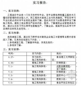 2015年8月大学生会计实习报告