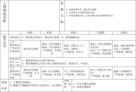 幼儿中班保教工作计划 幼儿园中班保教计划