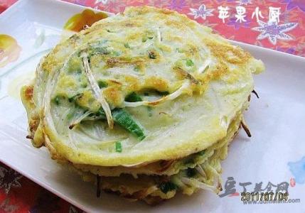 豆芽煎饼 豆芽煎饼如何做