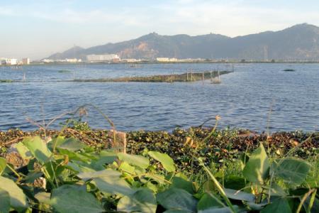 潮州归湖溪美风景区 潮州梅林湖风景区