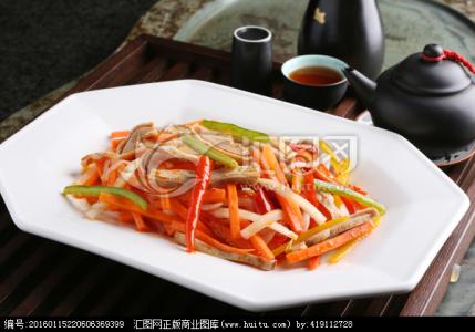 泡菜苕粉肉丝 双丝泡菜