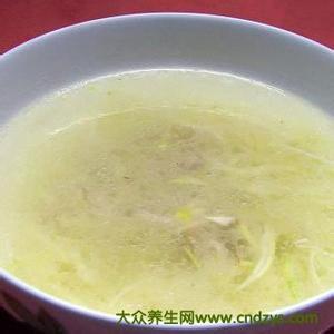 茭白汤的做法 姜葱茭白汤的做法