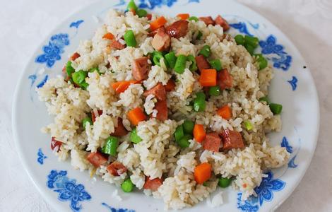 素食炒饭 素炒饭