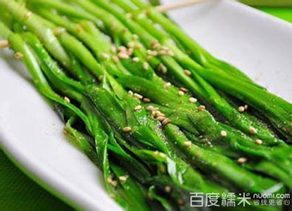 烫韭菜的调料做法大全 烫韭菜