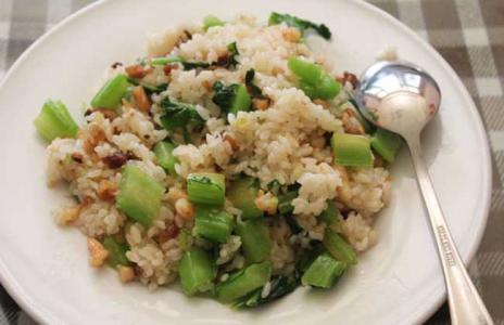 电饭煲煮芥菜饭的做法 芥菜饭的做法