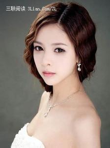 韩式新娘盘发发型图片 2013四款韩式新娘盘发发型图片欣赏