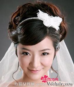 韩式新娘发型 2014最流行的韩式新娘发型