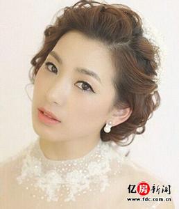 韩式新娘发型 夏季韩式新娘气质发型