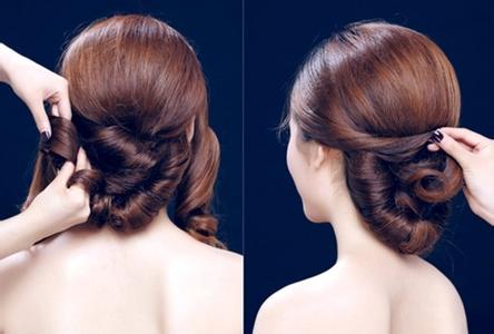 新娘发型详细步骤图片 韩式新娘发型详细步骤