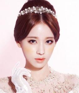 韩式唯美新娘发型图片 唯美韩式新娘发型