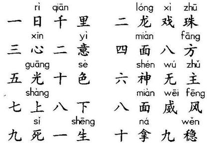 写跟数字有关的成语 跟数字有关的成语