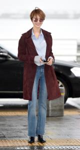 超长大衣 韩国欧尼冬季不穿超长款大衣也时髦