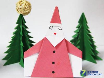 简单圣诞树折纸图解 简单的DIY圣诞树折纸方法教程