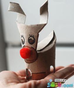 圣诞折纸立体驯鹿 圣诞驯鹿的折纸方法