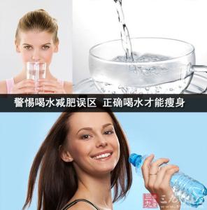 喝水减肥法 喝水不仅能减肥还能提高工作效率