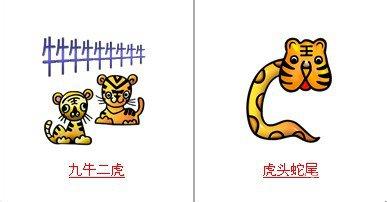 形容老虎的成语是什么 有关老虎的成语