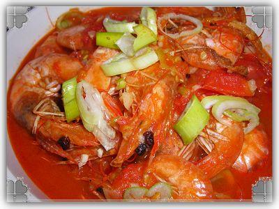 西红柿大虾汤 西红柿炖大虾