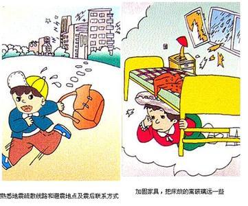 防地震安全知识 地震的三大安全知识