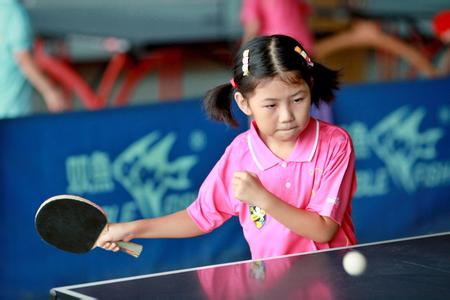 儿童乒乓球单球练习的基本方法