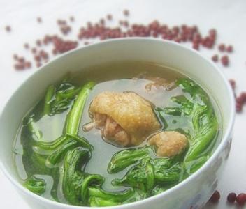 文蛤的做法 芋头文蛤茼蒿汤的做法