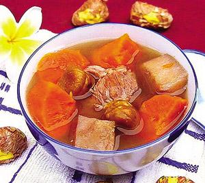 板栗龙骨汤 一碗好汤保健康-板栗蔬菜龙骨汤