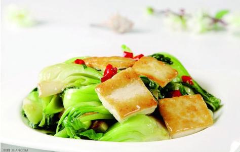 油菜豆腐的做法 油菜炕豆腐的做法